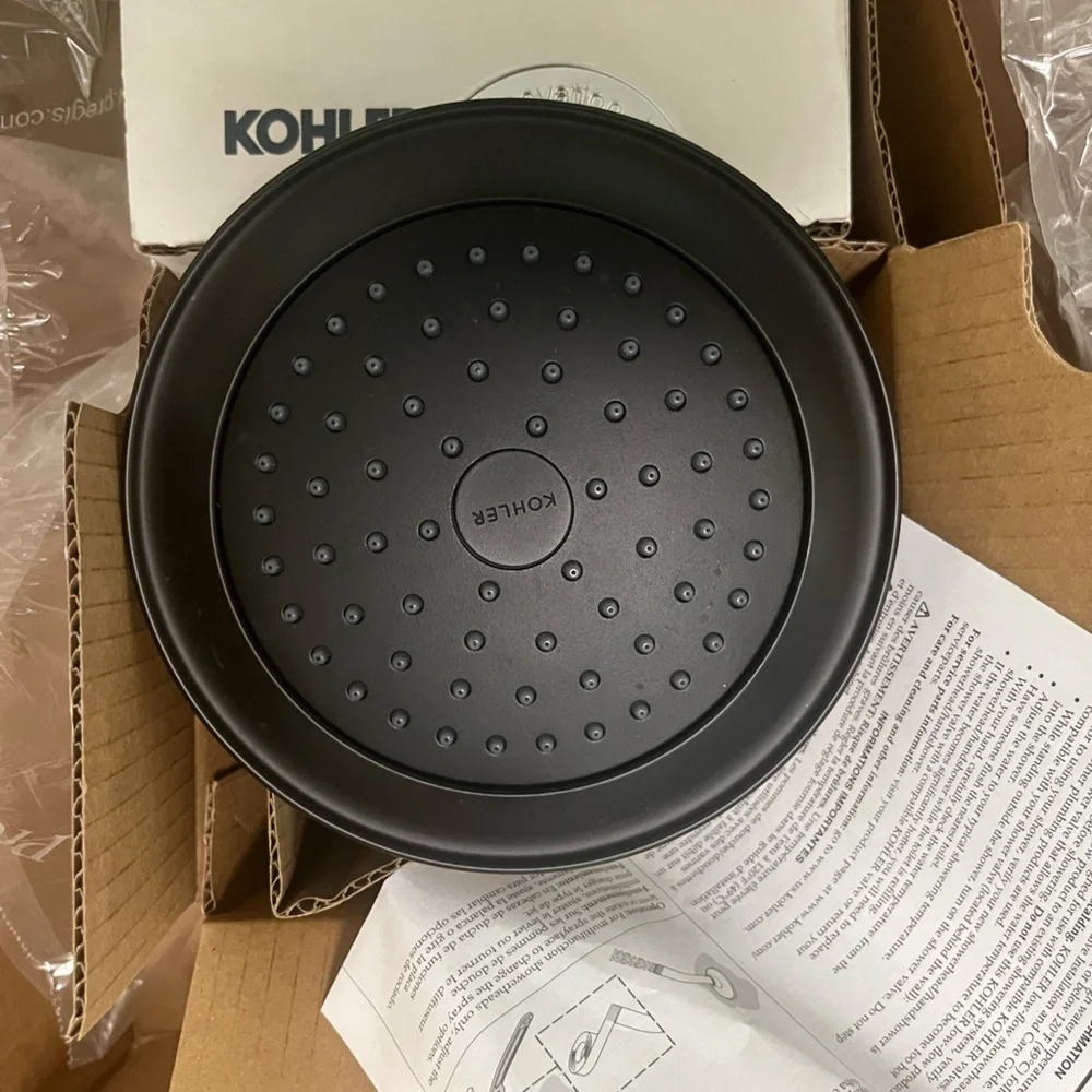 Kohler Matte Black Showerhead - Picture 8 of 8
